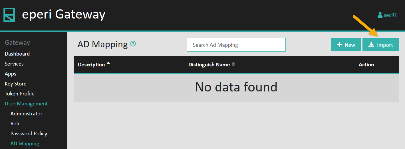 Import Group Mapping