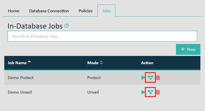 In-Database jobs