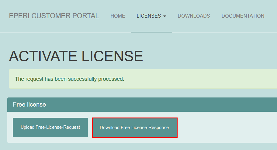 License - Download Free-License-Response