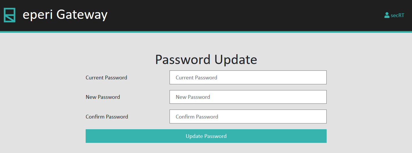 eperi Customer Portal Login