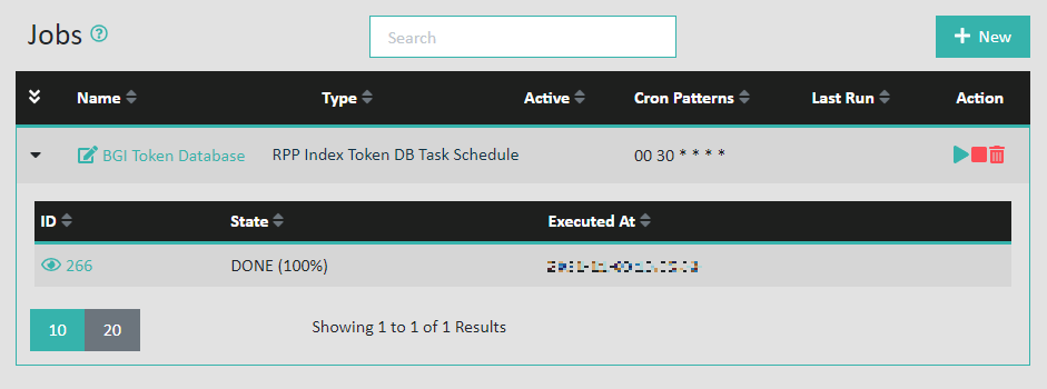 Details of BG Task Status