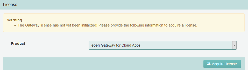 eperi Customer Portal Login